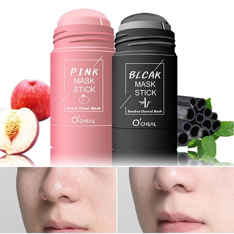 Facial Mask Stick β Green Tea, Honey & Charcoal