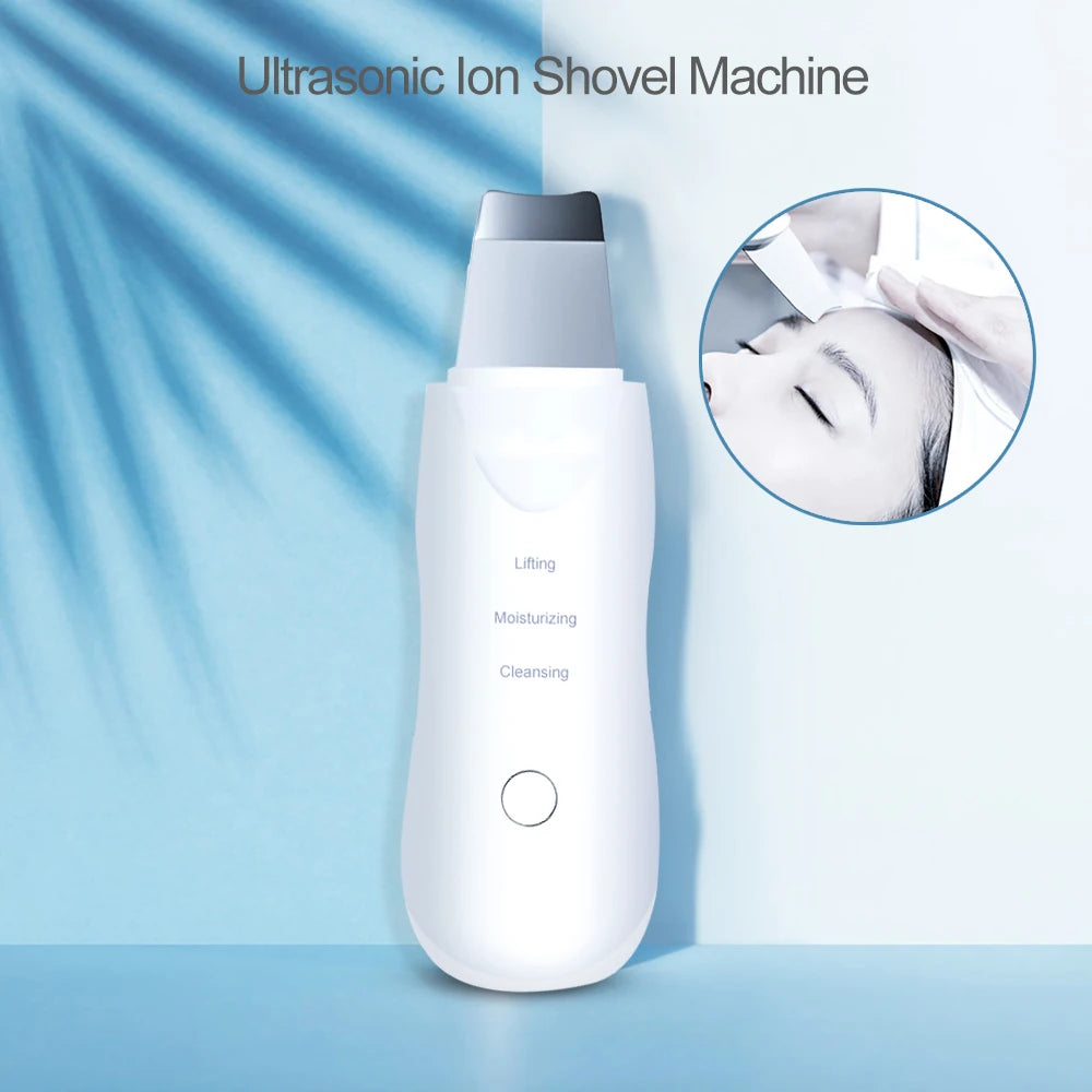 Ultrasonic Skin Scrubber — Blackhead & Pore Cleaner