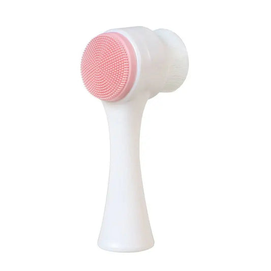 3D Double-Sided Silicone Facial Brush — Deep Cleanse