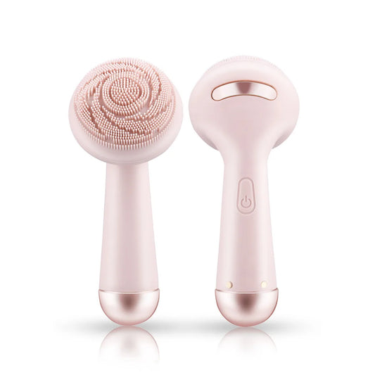 Electric Silicone Facial Brush — Roller & Vibration IPX-6