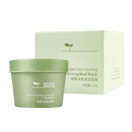 Green Tea Ice Mud Mask 120g — Oil Control & Blackheads