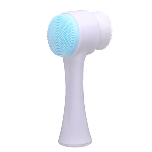 3D Double-Sided Silicone Facial Brush — Deep Cleanse
