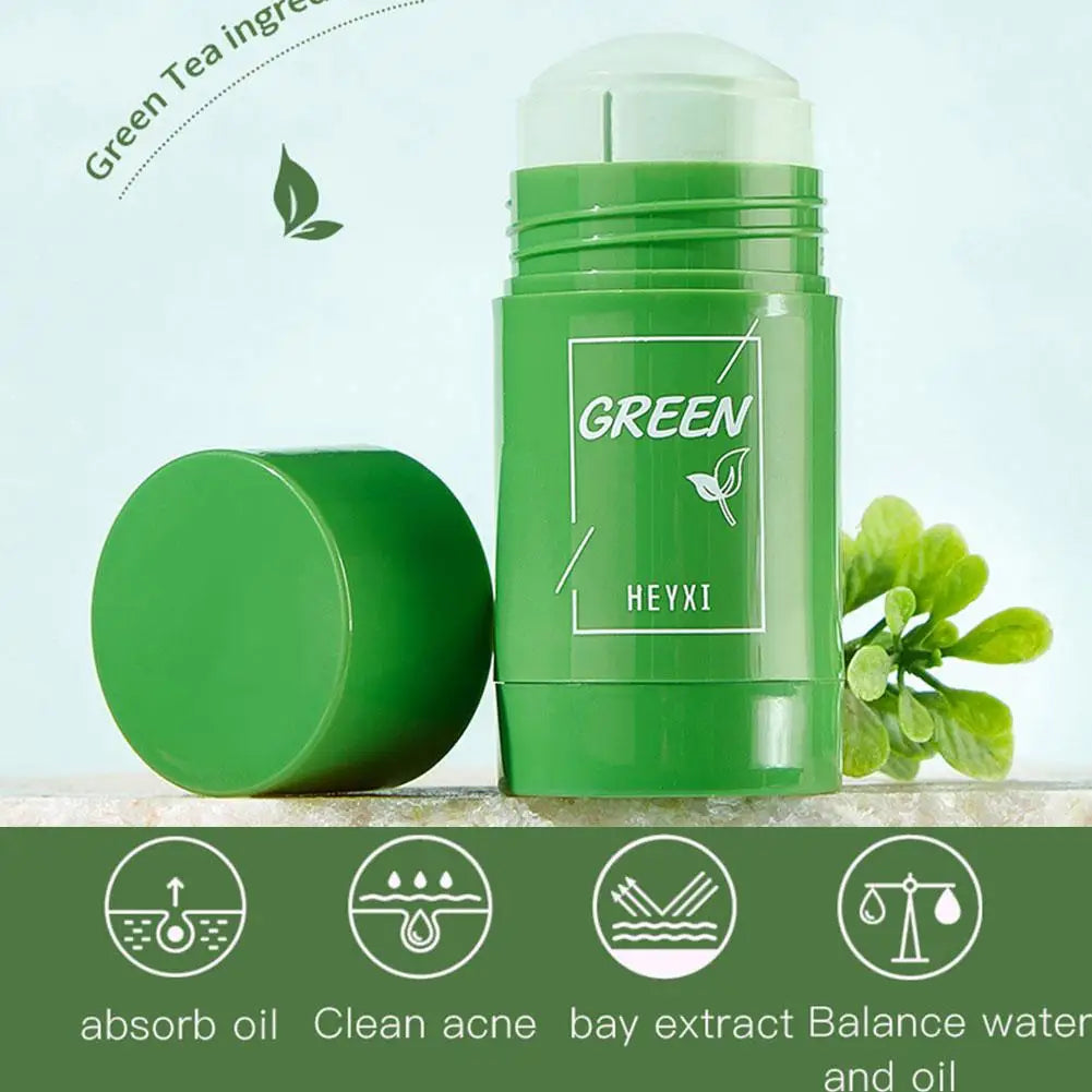 Green Tea & Eggplant Mud Mask — Deep Cleanse