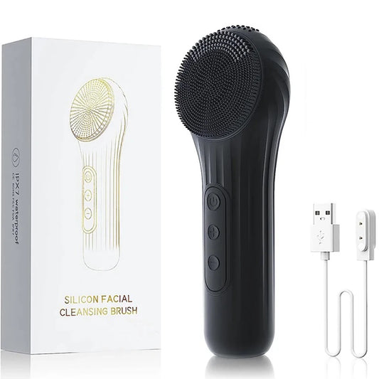 Sonic Facial Cleansing Brush — IPX-7 Waterproof