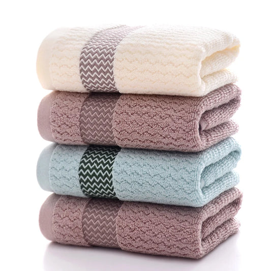 Soft Thick Cotton Face Towel Set