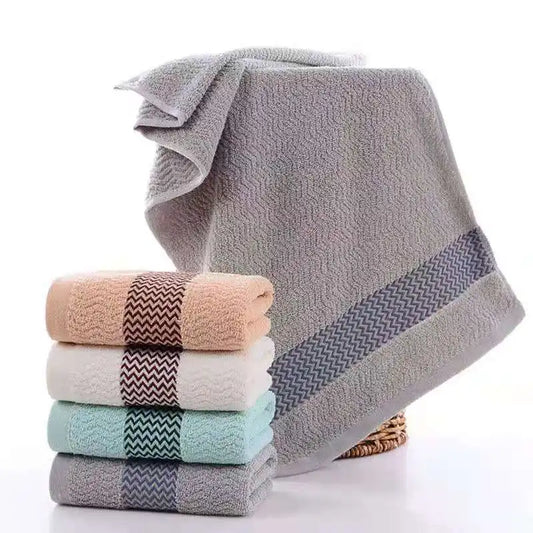 Soft Thick Cotton Face Towel Set
